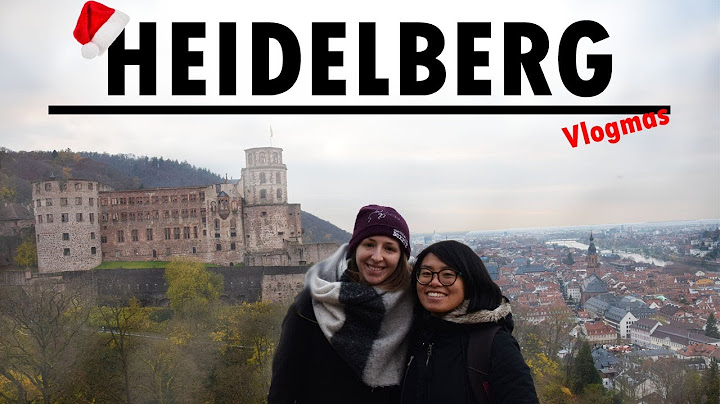 Weekend ad Heidelberg in Germania | Mercatini di Natale | Vlogmas 2021 | Buone Feste
