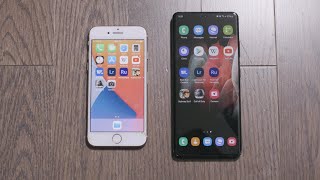 S21 Ultra Vs Iphone 8 Speed Test