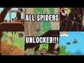All Spider Skins/Stickers Unlocked! | Webbed