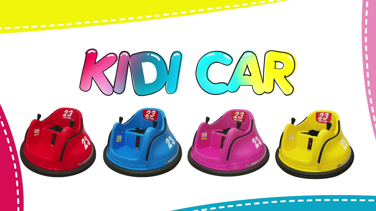 Kidi Car, la Voiture électrique - Auto-tamponneuse 360° pour enfant 