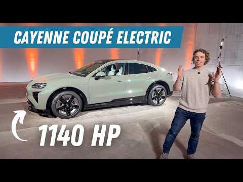 The New Porsche Cayenne Coupé Electric Is Here! First Look & Walkaround
