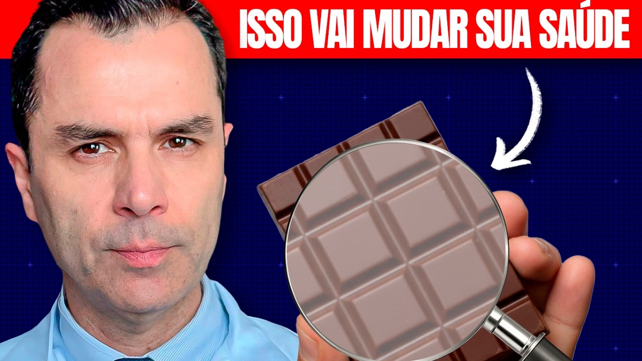 🍫 CHOCOLATE 70% TODO DIA? médico REVELA se é SAÚDE ou ENGANAÇÃO!