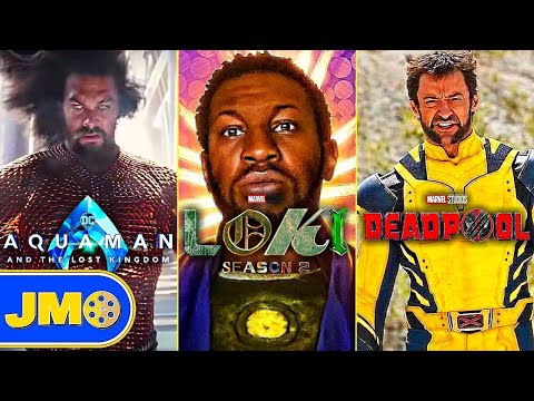 Jonathan Majors Loki Season 2 | Deadpool 3 Wolverine Bloodbath | Aquaman 2 Trailer Breakdown & MORE!