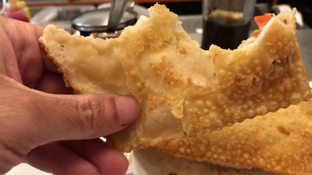 Pastel Crocante e Recheado! Comida de Rua de Verdade!