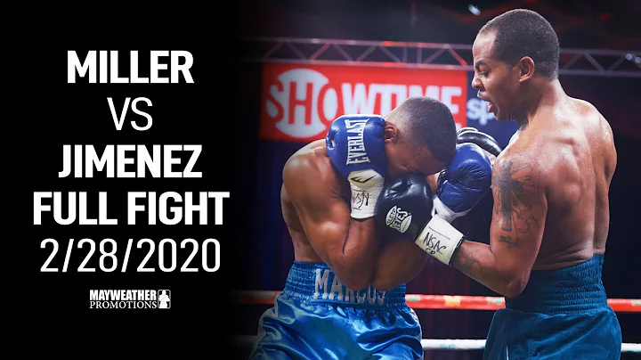 Ladarius Miller vs Marcos Jimenez (Full Fight 2/28...