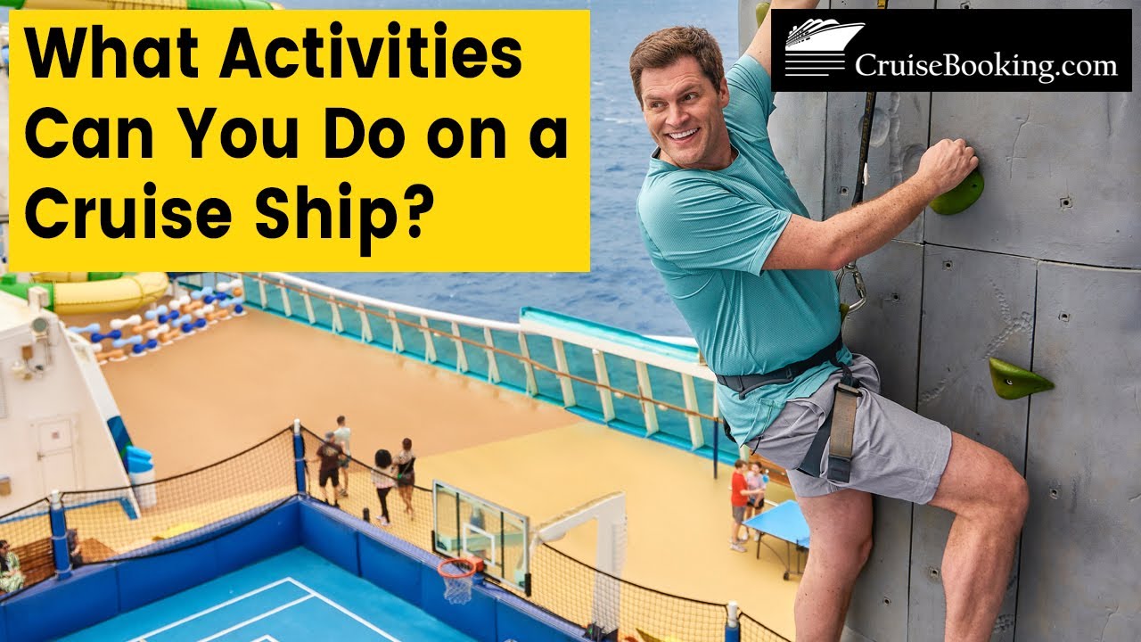 What Activities Can You Do on A Cruise Ship | CruiseBooking.com | #cruiselife