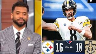 Steelers are KING of AFC North - Russell Wilson on Aaron Rodgers 212 Yds, TD to destroy Saints 16-10