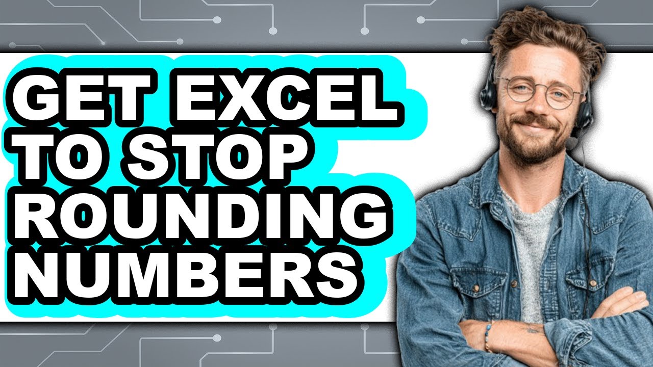 Stop Excel Rounding Numbers How to Get Excel to Stop Rounding Numbers (The Only Way) - YouTube