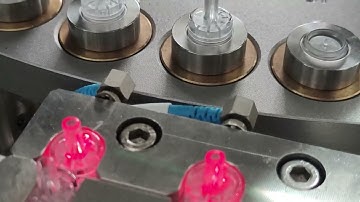 Medical one-way valve automatic assembly and testing machine, ultrasonic welding, flow detection