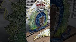 Œuvre de bureau GRC en acier | Hommage à la Gendarmerie royale du Canada