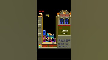 Tetris Level 51 – Classic Arcade Gameplay#shorts