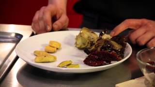 Loving Excellence - Biscuits and vegetables starter