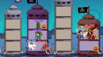 Hero Tower War - Math Puzzle - Level 501-550 Gameplay Android, iOS