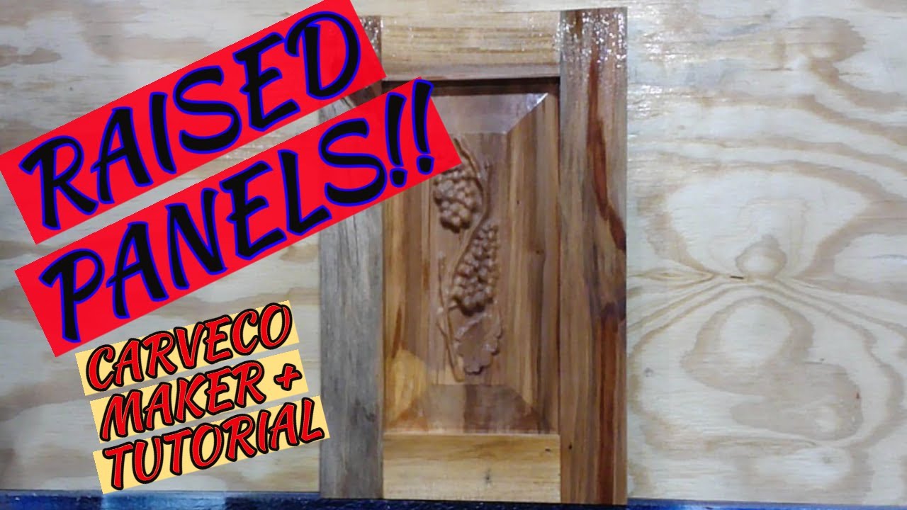 CARVECO Maker+ PANEL DOOR TUTORIAL - YouTube