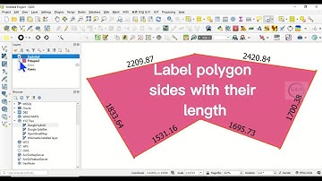 How to label individual side of polygon in QGIS with length: QGIS dimension and measurement