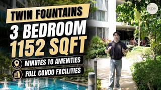 Twin Fountains 3-Bedroom | 1,152 SQFT of Space & Convenience Near MRT & Amenities! Twin Fountains 3-Bedroom | 1,152 SQFT of Space & Convenience Near MRT & Amenities!
