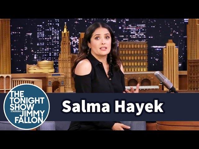 Salma Hayek Thought Her Husband Was Having an Affair with an App class=