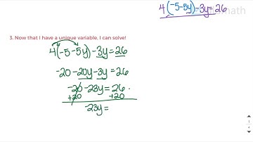 Video #6.5b - Solving Systems by Substitution Day 2- MTH1WB