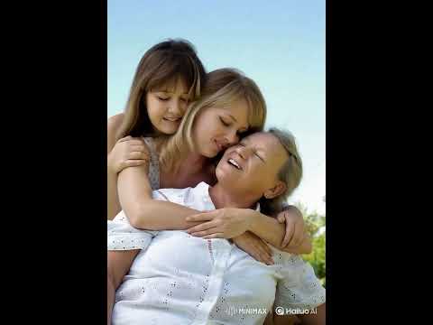 Three Women Three Generations One Unforgettable Kiss Love And Connection Have No Age Kiss