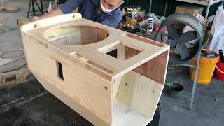 How to close a full range speaker cabinet _ 15 inch cabinet design