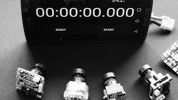 FPV camera latency test. Part2 (800,700,600 tvl CMOS / CCD)