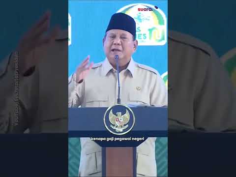 prabowo untuk gaji guru uangnya gak ada???