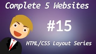 Learn HTML & CSS Complete 5 Websites : Tutorial-15