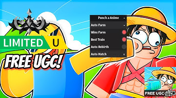 [FREE UGC] Roblox Punch a Anime Script