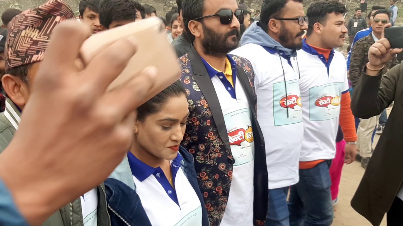 Promotion for Nepali Movie Senti virus specially made for the help of ...