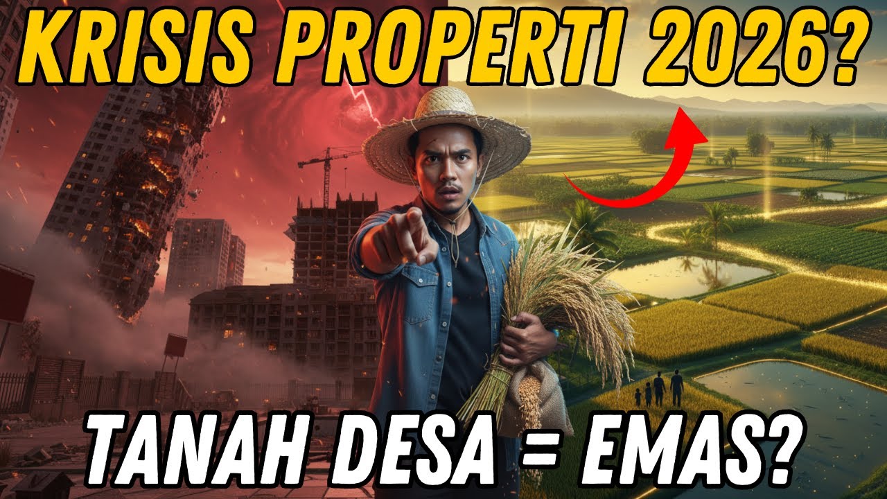 KRISIS 2026: JANGAN JUAL TANAH WARISAN! ⚠️ Lupakan Properti Kota! Tanah Desa Adalah "Emas Baru"‼️