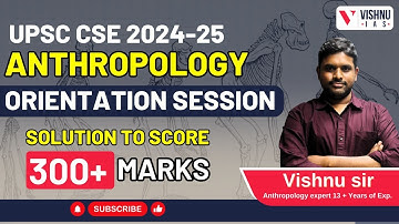 Anthropology Orientation Session - Solution to Score 300+ Marks in anthropology Explained #upsc