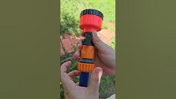 Đầu vòi nước tưới cây tiện lợi #diy #coemthovuon #review #funny #tips #howto #diy