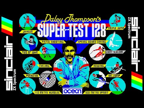 【希少】 プレイステーションソフト ・・・いる！ DALEY THOMPSON'S SUPERTEST 128K (1985) Walkthrough, ZX Spectrum