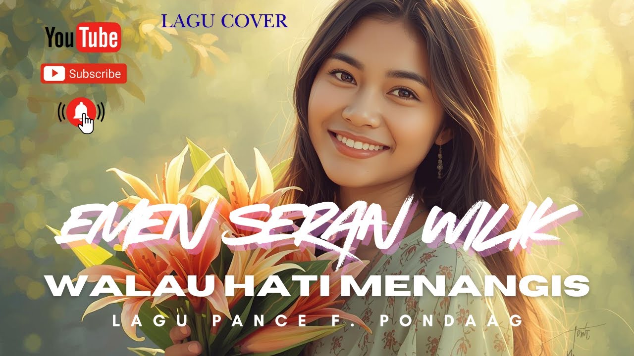 WALAU HATI MENANGIS - Pance Pondaag - EMEN SERAN WILIK Cover