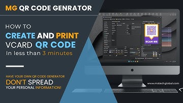 How to Create a vCard (V-Card) QR Code with MG QR Code Generator