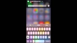 IOS 8 tip 1- How to use Quick reply.
