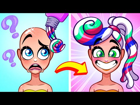 How To Become Real Beauty With Extreme Makeover || TikTok Hacks, Funny Moments By Pear Vlogs