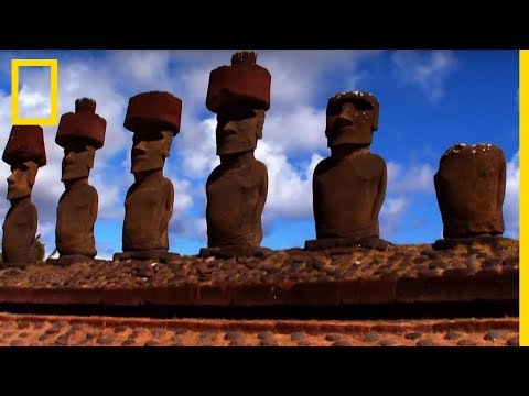 Vidéo: Description et photos des statues moai en pierre - Chili : île de Pâques