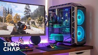 New pc & desk setup for 2018 - with a brand gaming 4k editing from
specialist, 34" ultrawide monitor, logitech g560 speakers the typical
youtub...