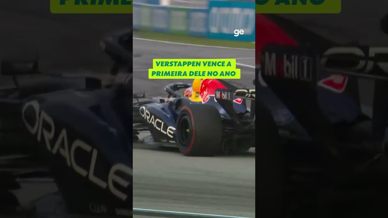 VERSTAPPEN VENCE O GP DO BAHREIN NA MALÁSIA! | #shorts | FÓRMULA 1 | ge.globo