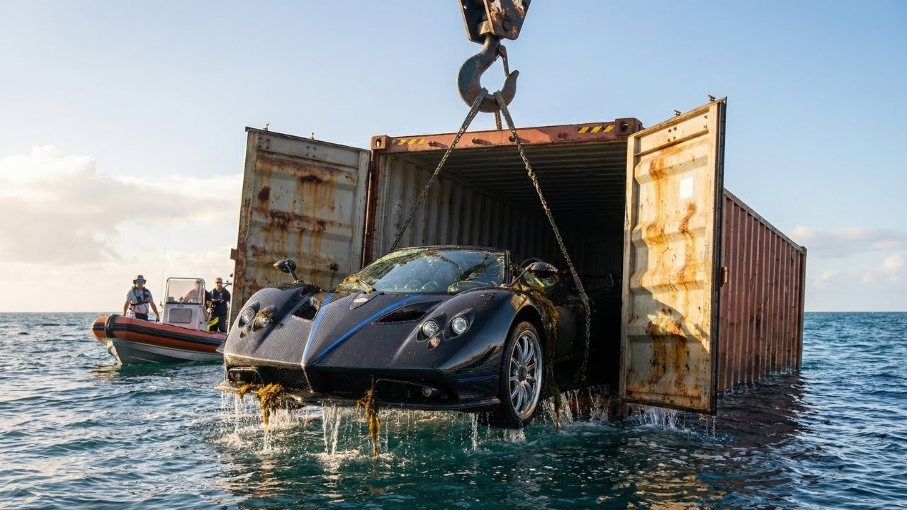 We Found a Pagani Zonda HP Barchetta Under the Ocean