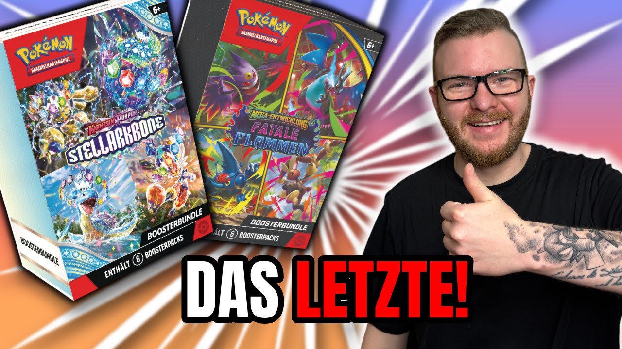 🔥Das LETZTE Video des Jahres! 🔥 Zum Ende nochmal 2 Boosterbundles - Stellarkrone & Fatale Flammen 🔥
