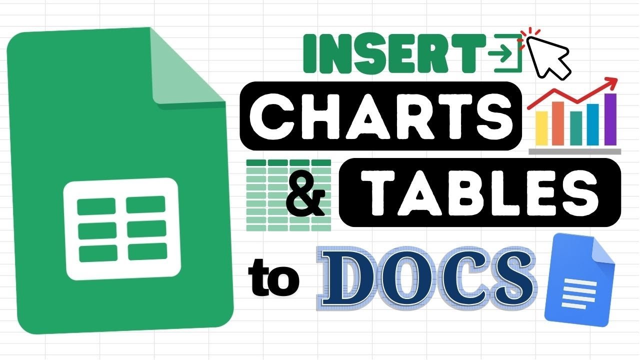 Insert Charts and Tables in Docs from Google Sheets (Quick Copy and ...