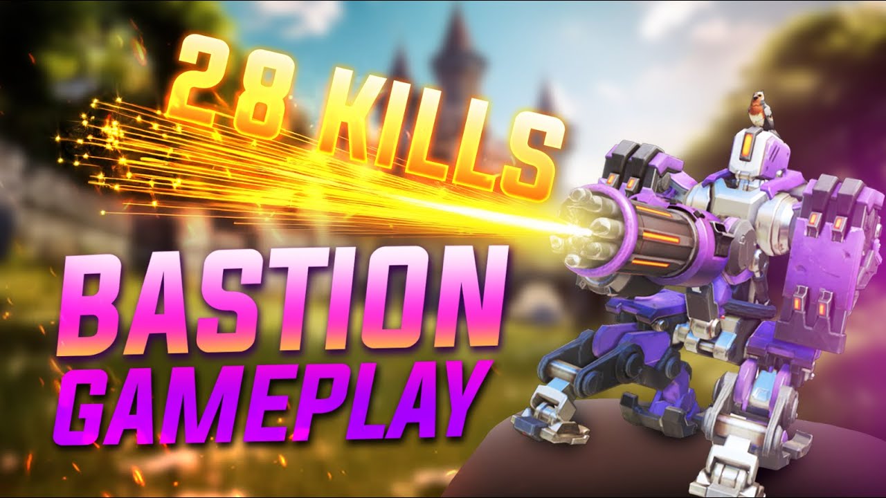 Perfect Bastion Gameplay in Overwatch 2 + Educational Voiceover - YouTube