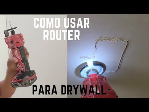 como cortar electric box con router - YouTube