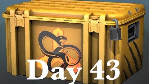 Opening a CS:GO snakebite case until I get a gloves #43