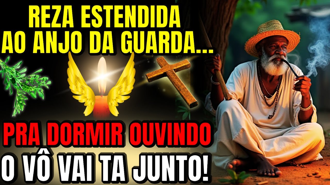 REZA FORTE (estendida) QUE CHAMA TEU ANJO DA GUARDA pra TE GUARDAR A NOITE! O VÔ vai ta junto!