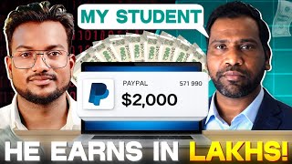 Кадр из ролика «How Sachin ji.Made Dollar Sales in USA Affiliate Marketing 💸 | Student Success Interview»