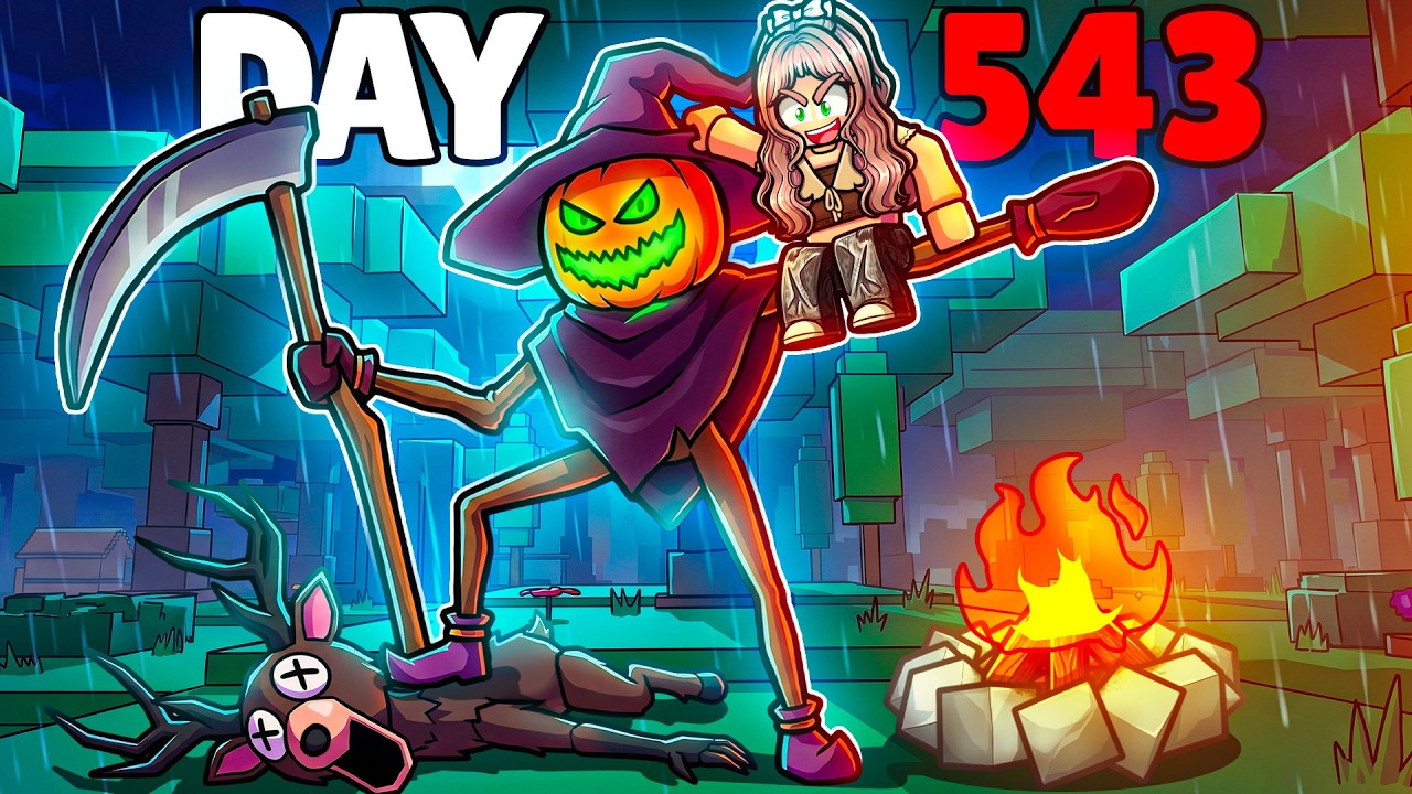I SAVED Halloween in 99 Nights in the Forest!