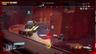 Overwatch Practice: Widowmaker Double Kill #3